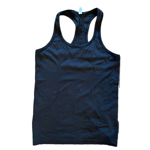 Lululemon Swiftly Tech Racerback Tank Top Black Size 8 activewear sport